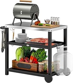 Guía para montar y usar un carro de barbacoa de acero inoxidable