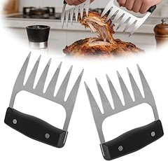 Garras para desmenuzar carne: Plástico o acero inoxidable, ¿cuál elegir?