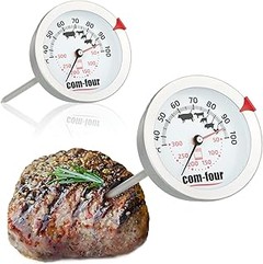 Evita estos errores al usar un termómetro analógico para carne