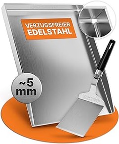 Las mejores ofertas en planchas de asar de acero inoxidable
