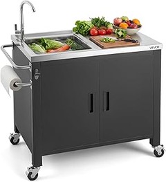 Cómo personalizar un carro con puertas para barbacoa