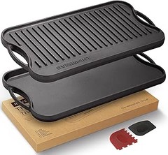 Beneficios de elegir una plancha de asar de hierro fundido