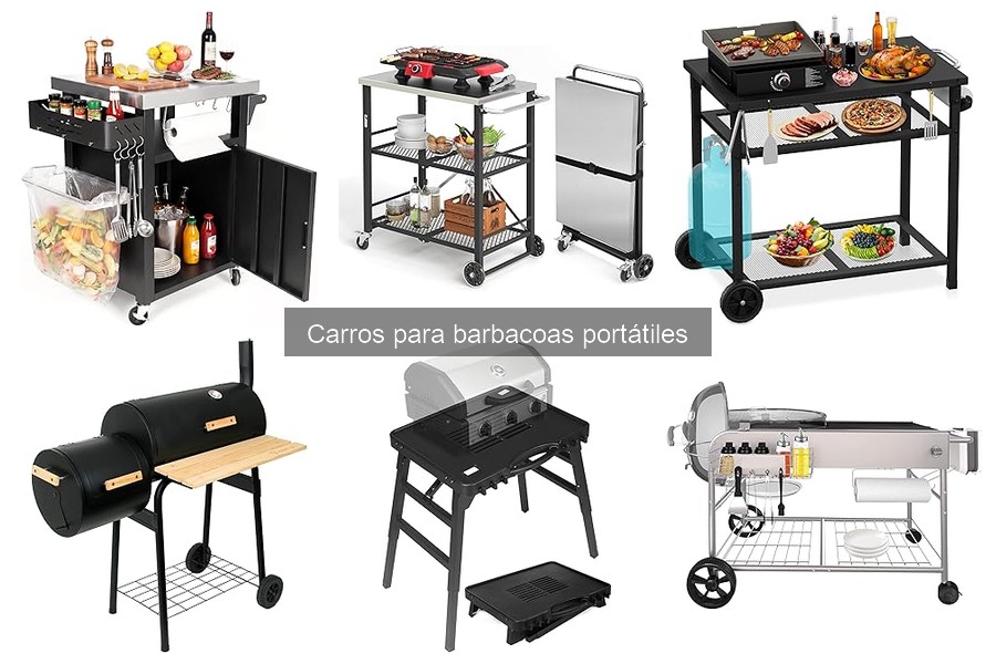 Accesorios Esenciales para Carros de Barbacoas Portátiles