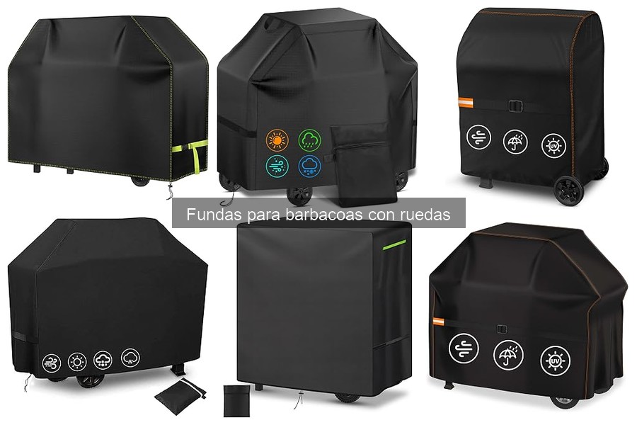 Accesorios ideales para fundas de barbacoas con ruedas