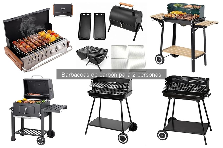 Accesorios imprescindibles para barbacoas de carbón para 2 personas