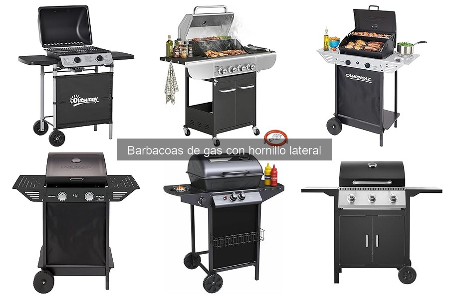 Accesorios imprescindibles para barbacoas de gas con hornillo lateral