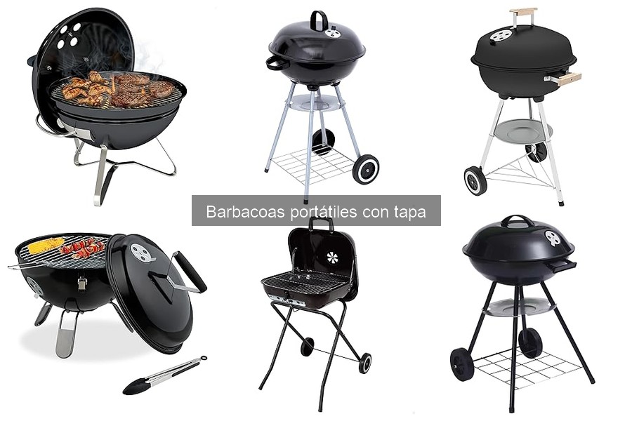 Accesorios indispensables para barbacoas portátiles con tapa