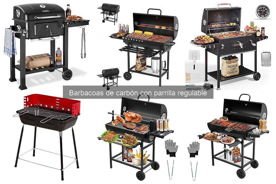 Alternativas a barbacoas de carbón con parrilla regulable