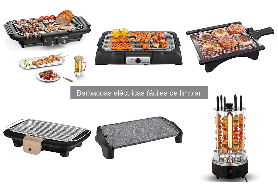 Alternativas a barbacoas eléctricas fáciles de limpiar