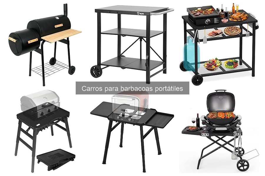 Alternativas a carros para barbacoas portátiles