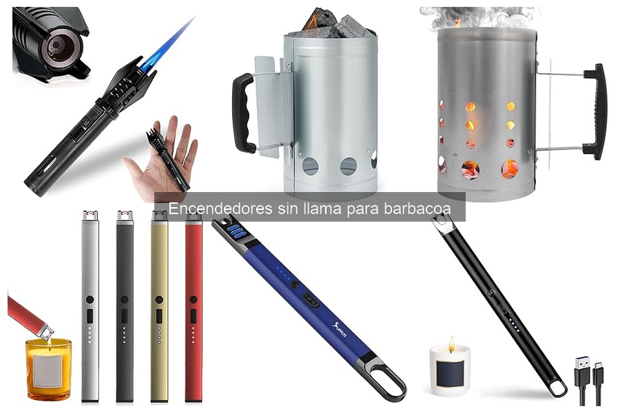 Alternativas a encendedores sin llama para barbacoa