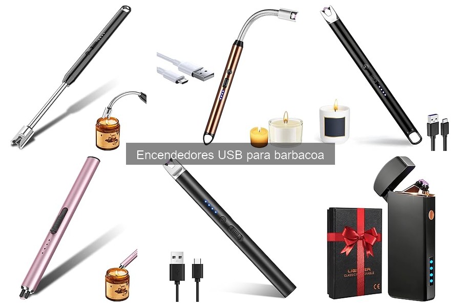Alternativas a encendedores USB para barbacoa: 5 opciones efectivas