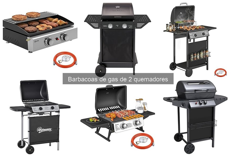 Alternativas a la barbacoa de gas de 2 quemadores para espacios pequeños