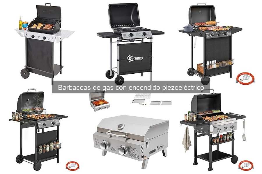 Alternativas a las barbacoas de gas con encendido piezoeléctrico