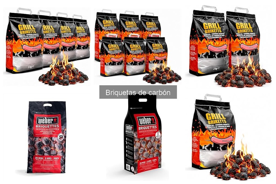 Alternativas a las briquetas de carbón para barbacoa