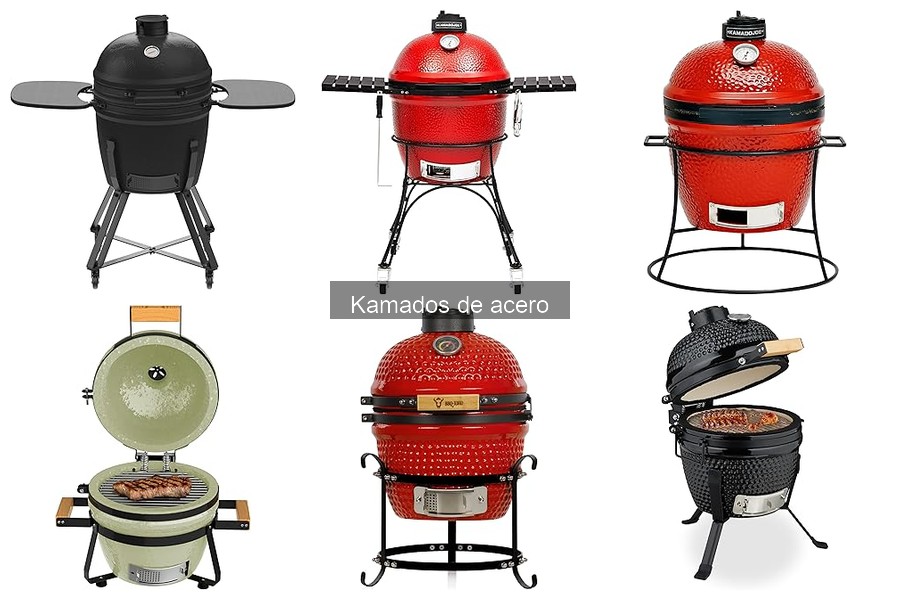 Alternativas a los kamados de acero para BBQ y cocina a la brasa