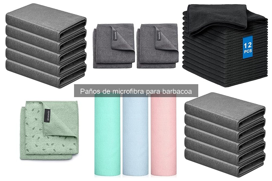 Alternativas a los Paños de Microfibra para Barbacoa