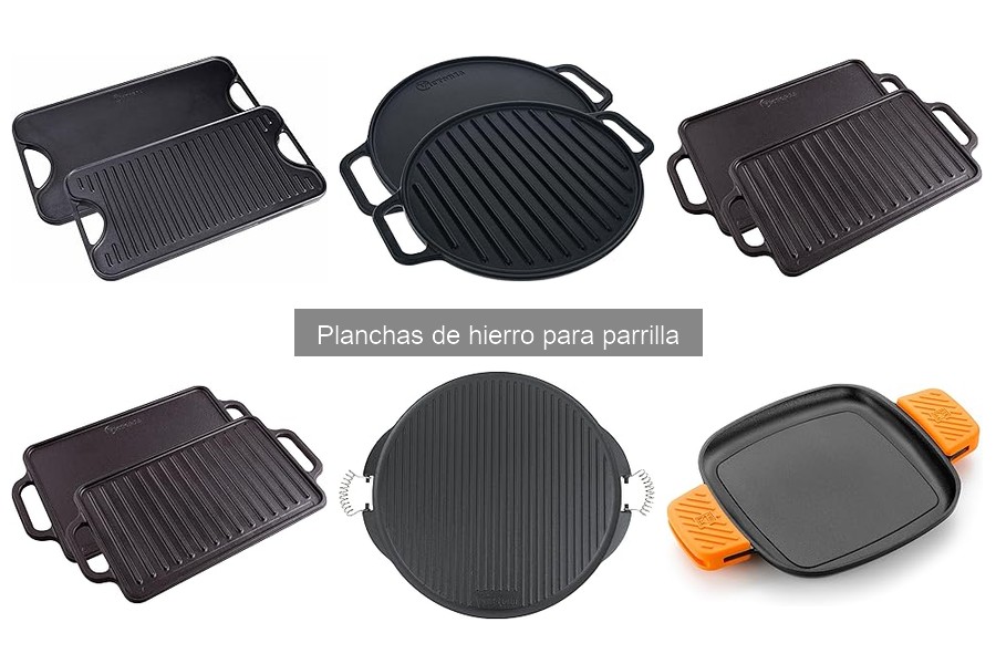 Alternativas a planchas de hierro para parrilla: opciones útiles
