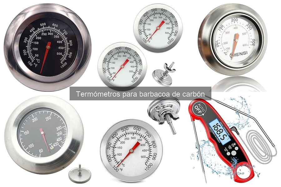 Alternativas a termómetros para barbacoa de carbón