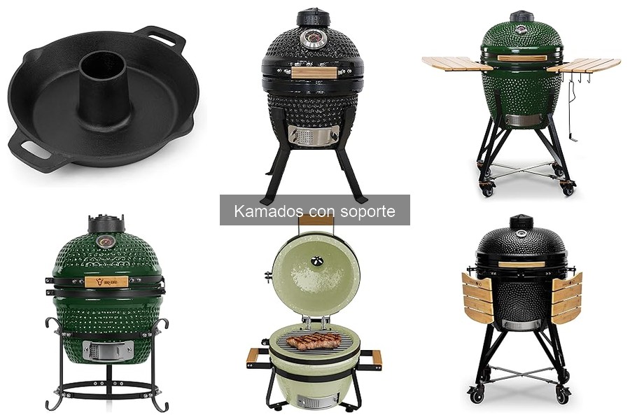 Alternativas al Kamado con Soporte para Cocinar a la Brasa
