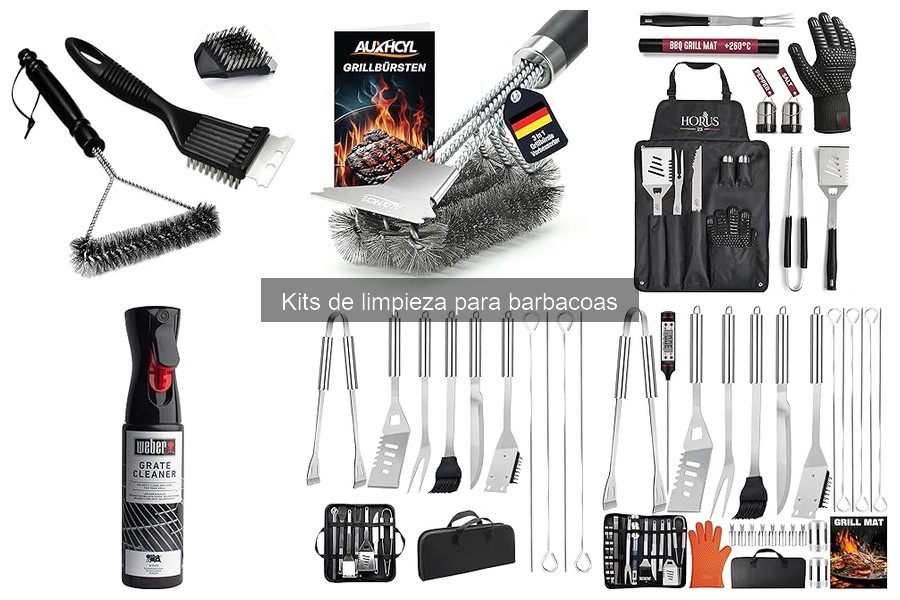 Alternativas caseras a kits de limpieza para barbacoas