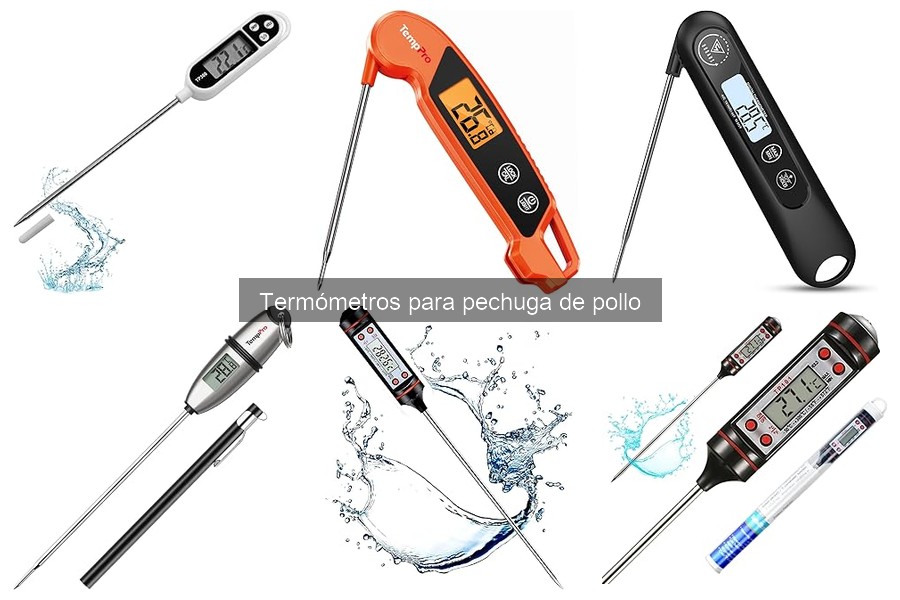 Alternativas efectivas al termómetro para pechuga de pollo