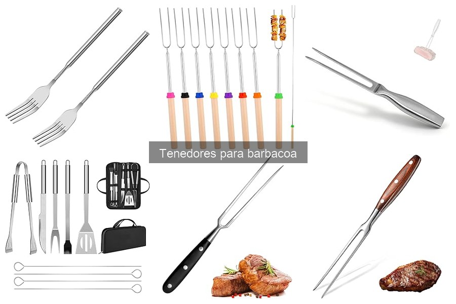 Alternativas útiles a los tenedores para barbacoa