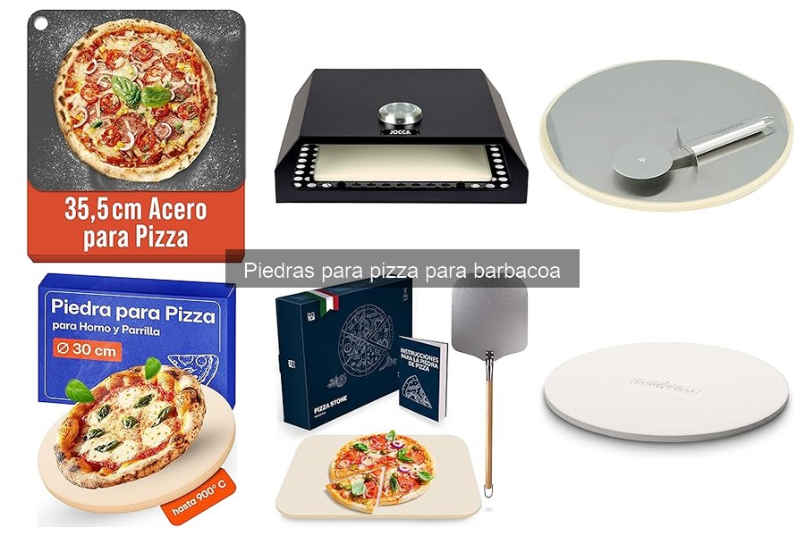 Beneficios de la piedra para pizza vs. bandeja en barbacoa