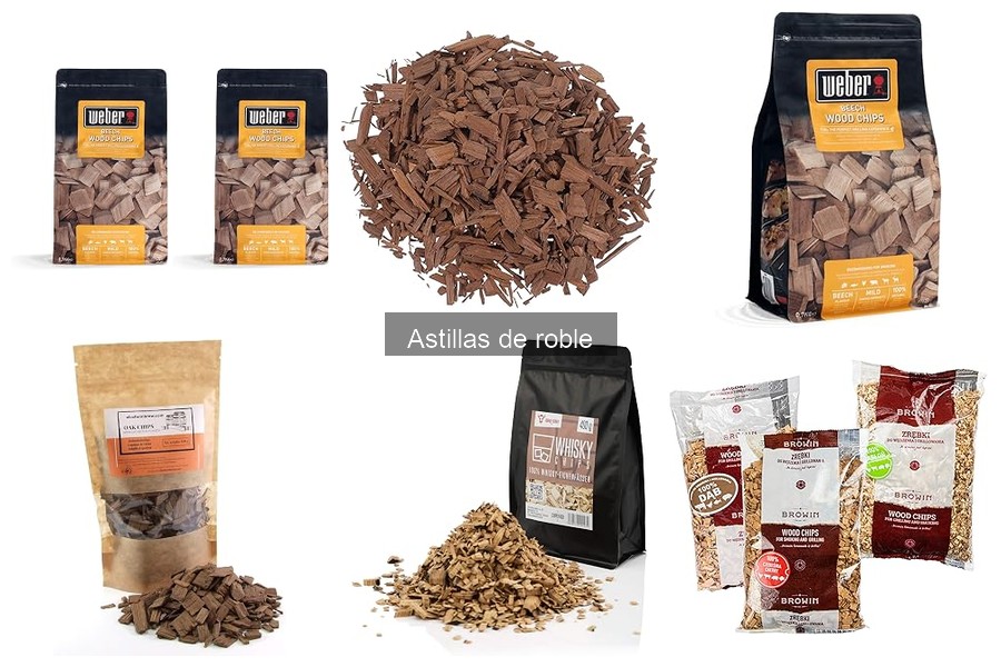 Beneficios de usar astillas de roble para barbacoa