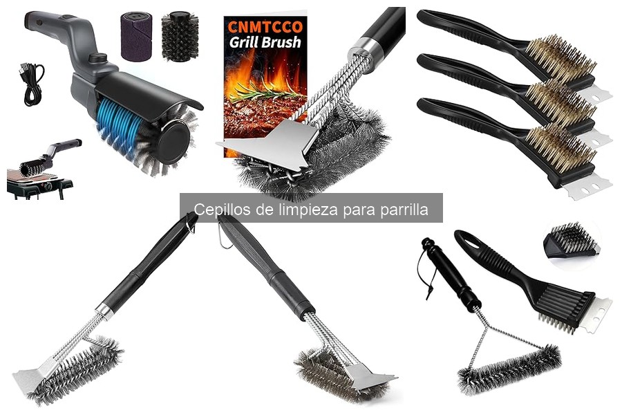 Cepillos de limpieza para parrilla autolimpiantes: ¿son efectivos?