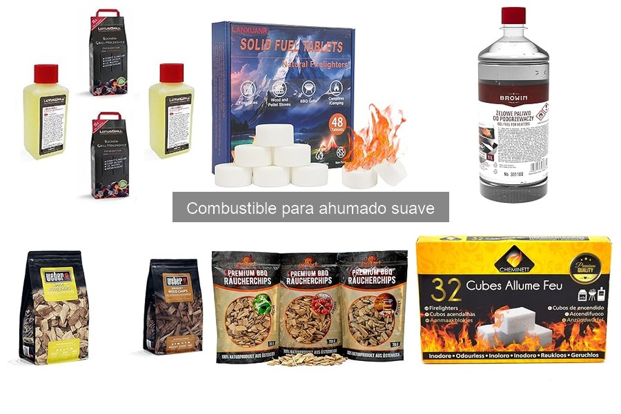 Combustible para ahumado suave: características y usos