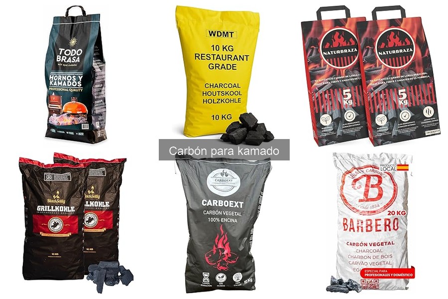 Cómo almacenar carbón para kamado de forma correcta