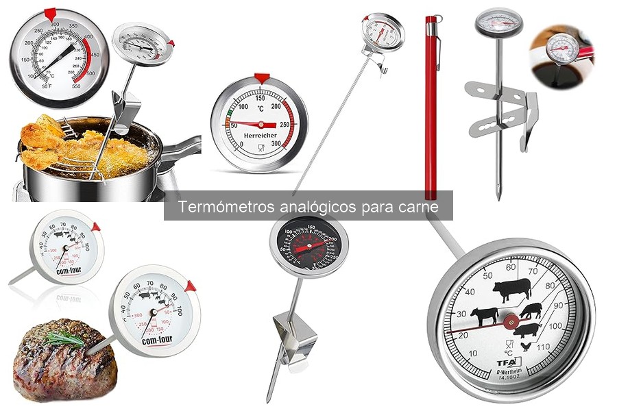 Cómo calibrar un termómetro analógico para carne