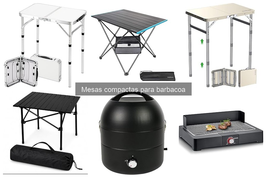 Cómo elegir la mesa compacta perfecta para tu barbacoa