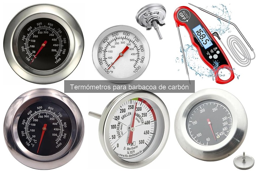 Cómo elegir un termómetro para barbacoa de carbón