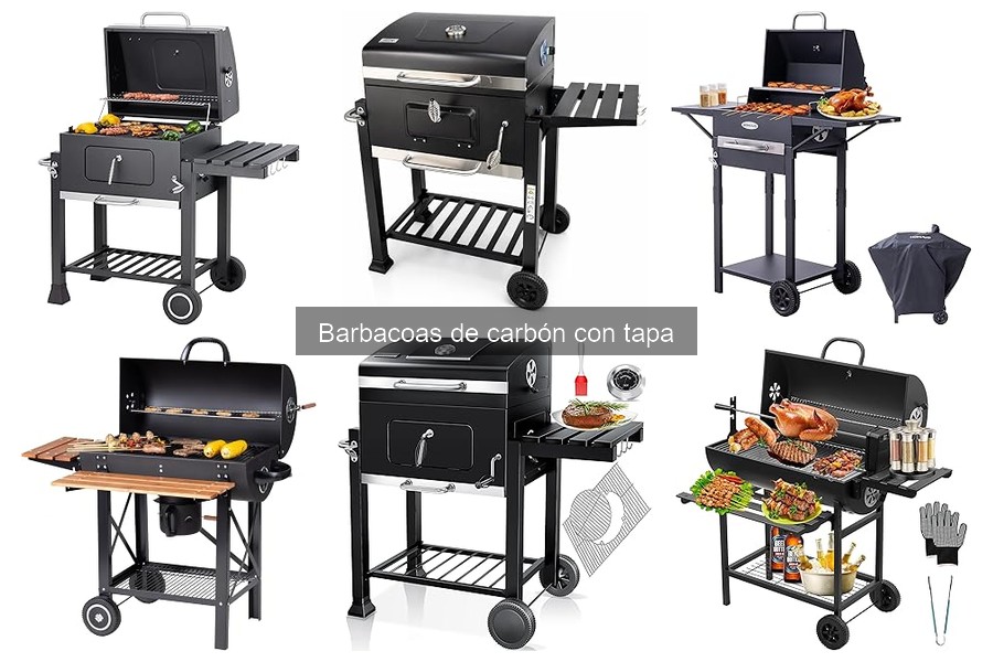 Cómo evitar humo excesivo en barbacoas de carbón con tapa