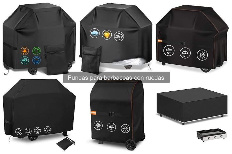Cómo instalar fundas para barbacoas con ruedas fácilmente