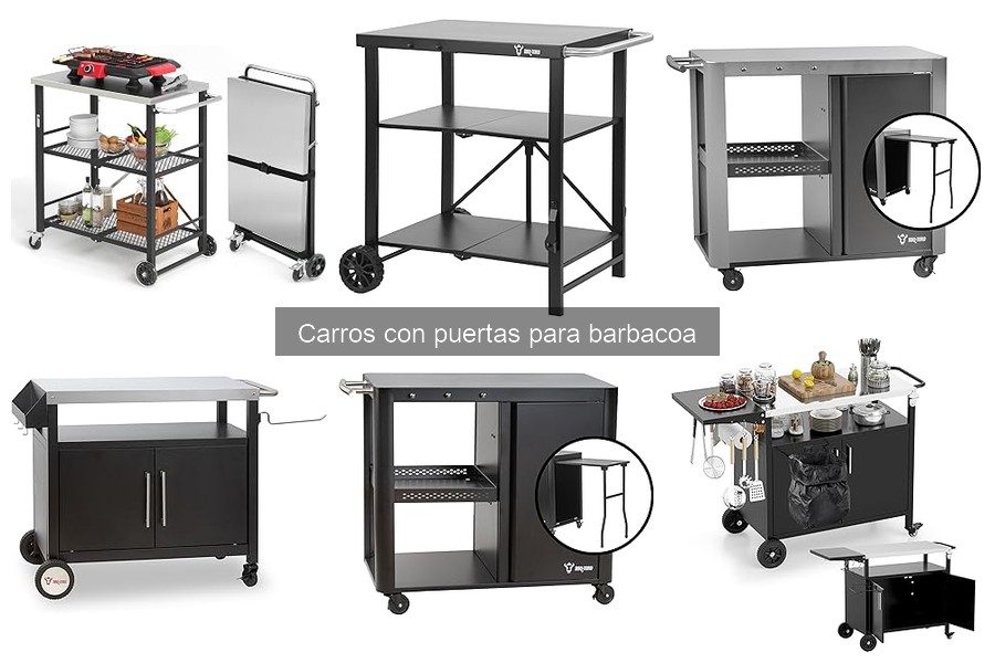 Cómo instalar un carro con puertas para barbacoa fácilmente