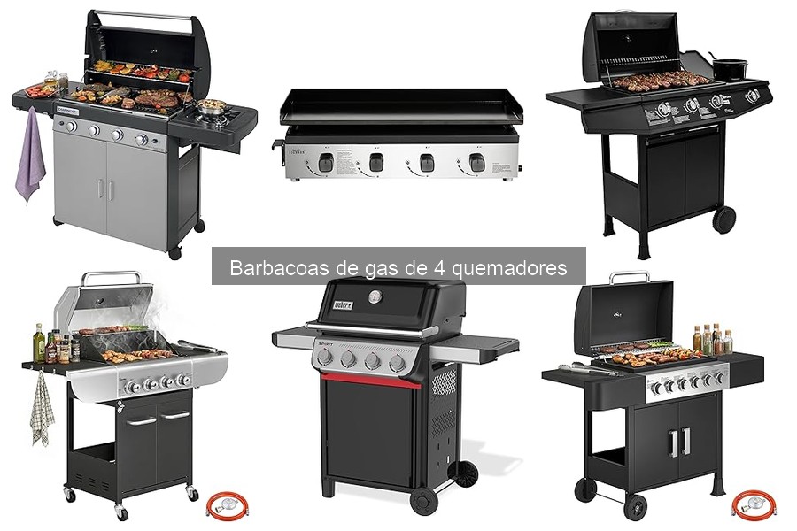 Cómo Instalar una Barbacoa de Gas de 4 Quemadores