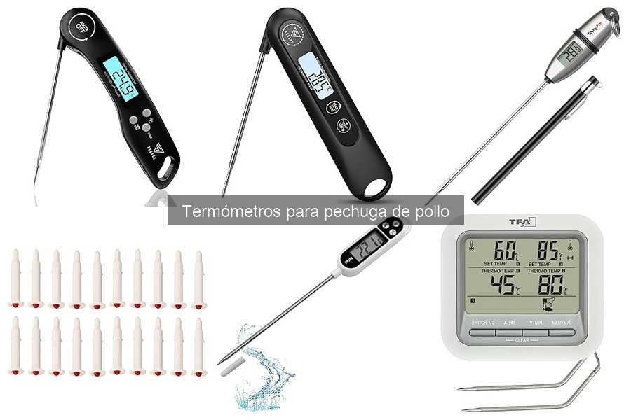 Cómo limpiar un termómetro para pechuga de pollo correctamente