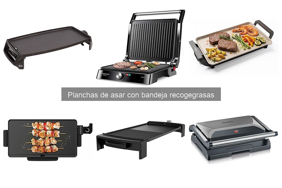 Cómo limpiar una plancha de asar con bandeja recogegrasas