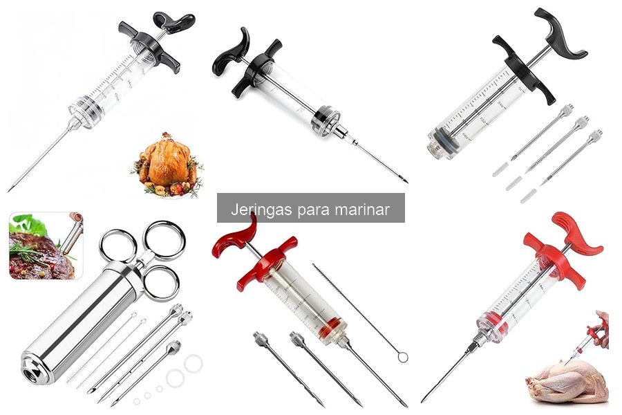 Cómo limpiar y mantener jeringas para marinar efectivamente