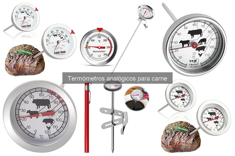 Cómo mantener y limpiar tu termómetro analógico para carne