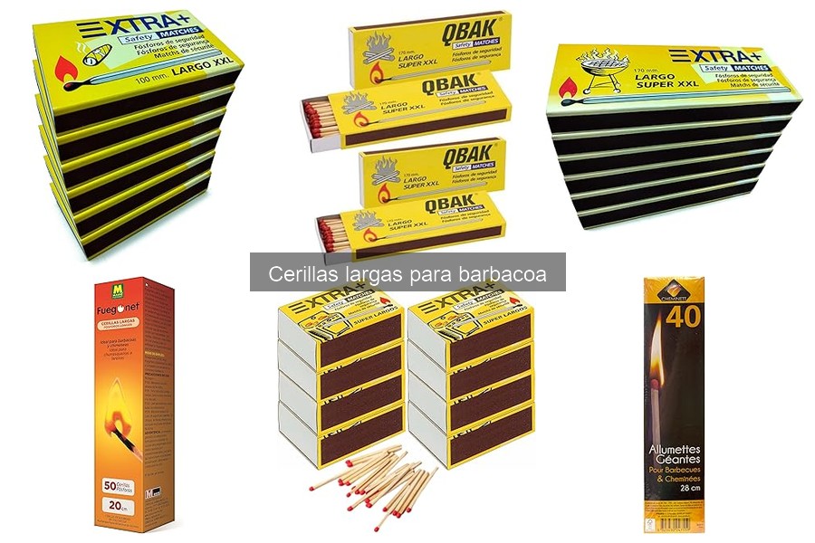 Cómo usar cerillas largas para encender tu barbacoa