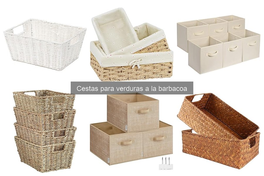 Cómo usar cestas para verduras en la barbacoa