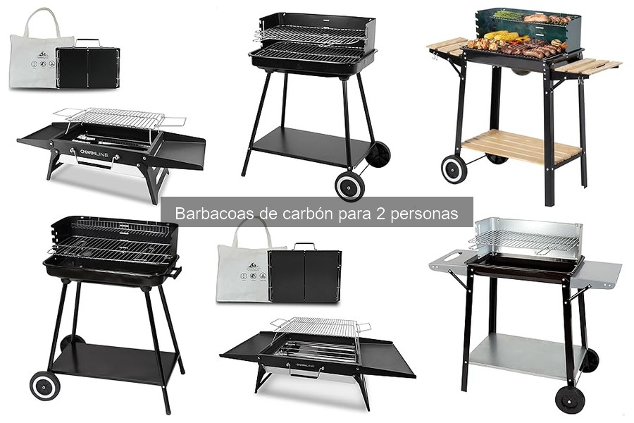 Cómo usar correctamente una barbacoa de carbón para 2 personas