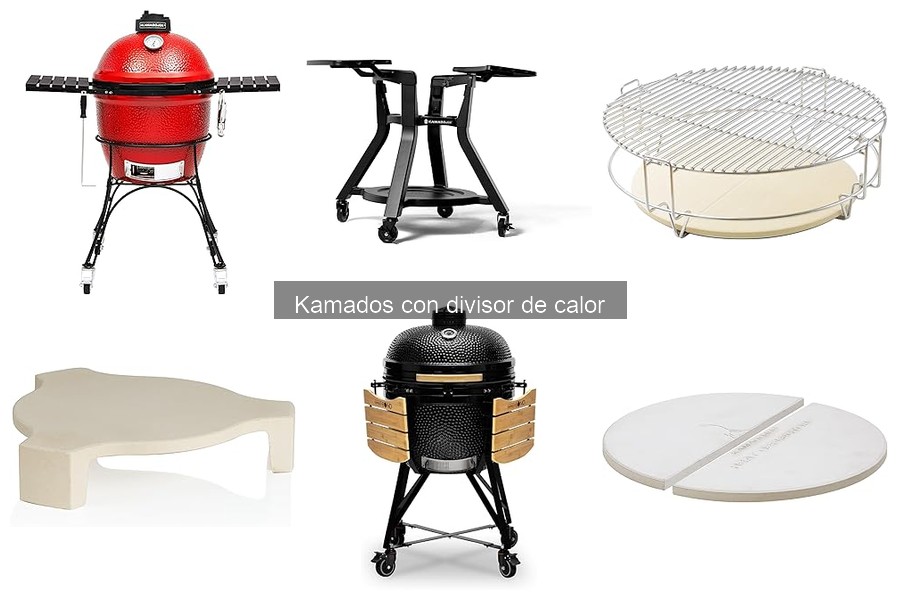 Cómo usar el divisor de calor en tu kamado efectivamente