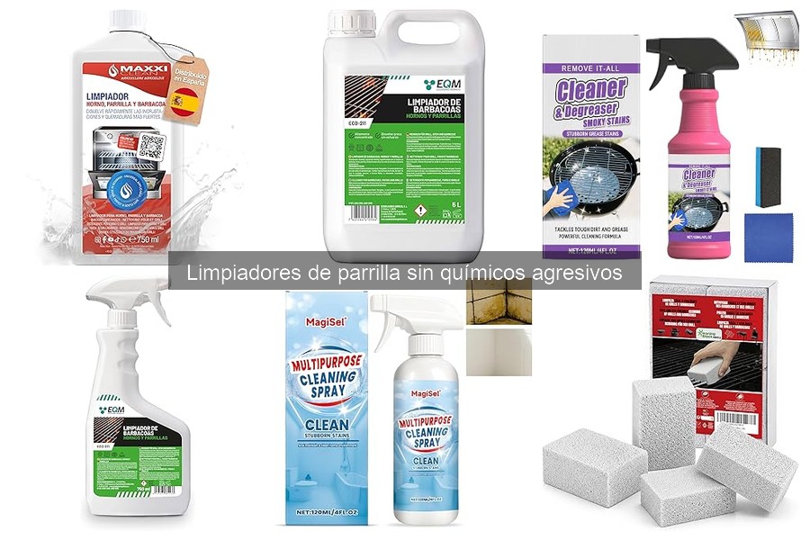 Cómo usar limpiadores de parrilla sin químicos efectivamente