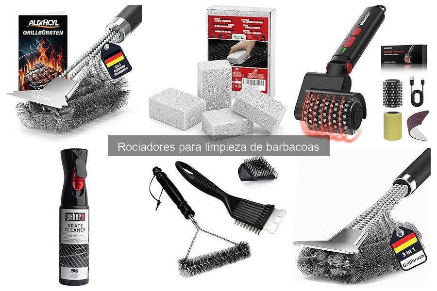 Cómo usar un rociador para limpiar tu barbacoa fácilmente