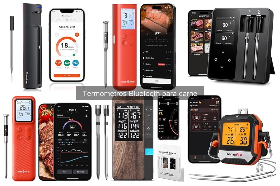 Cómo usar un termómetro Bluetooth para carne correctamente